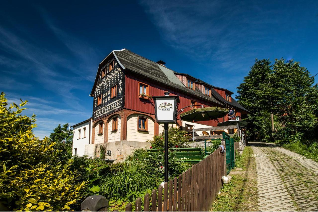 Ferienwohnung Nimm Dir Zeit Hinterhermsdorf Exterior foto